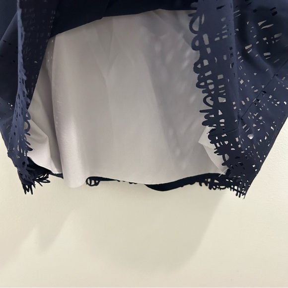 Lucky in Love Laser Cut Skort Small navy blue skirt tennis golf pickle ball - Picture 4 of 8